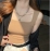 New Wide Shoulder Square Neck Beautiful Back Threaded Vest Women's Seamless One-piece Fixed Cup Casual Solid Tops