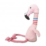 Pet Dog Plush Sound Toy Cute And Realistic Flamingo, Durable And Chewy Pet Toy To Relieve Dog Toy Supplies Interactive Dog Toys