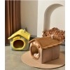 Foldable Dog House Kennel Bed Mat For Small Medium Dogs Cats Winter Warm Cat Bed Nest Pet Products Basket Pets Puppy Cave Sofa