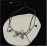 Black Dragonfly Choker Necklace for Women Gothic Party Jewelry Accessories
