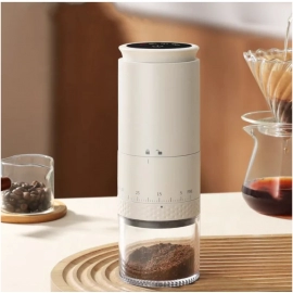 New 1500mAh Electric Coffee Grinder Externally Adj..