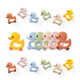 Baby Teether Silicone Teething Toys for Infant Baby Acessories 0 12 Months Baby Silicone Baby Toys Teether Gum Cartoon Rattle