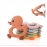 Baby Teether Silicone Teething Toys for Infant Baby Acessories 0 12 Months Baby Silicone Baby Toys Teether Gum Cartoon Rattle
