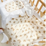 110*100cm Baby Blankets Newborn Child Quilt Cover Baby Crepe Doudou Blanket Cover Baby Muslin Blankets
