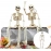 40cm Halloween Human Shape Skeleton,Posable Skeleton,Human Shape Bones,Halloween Herror Decorations,Haunted House Horror Props